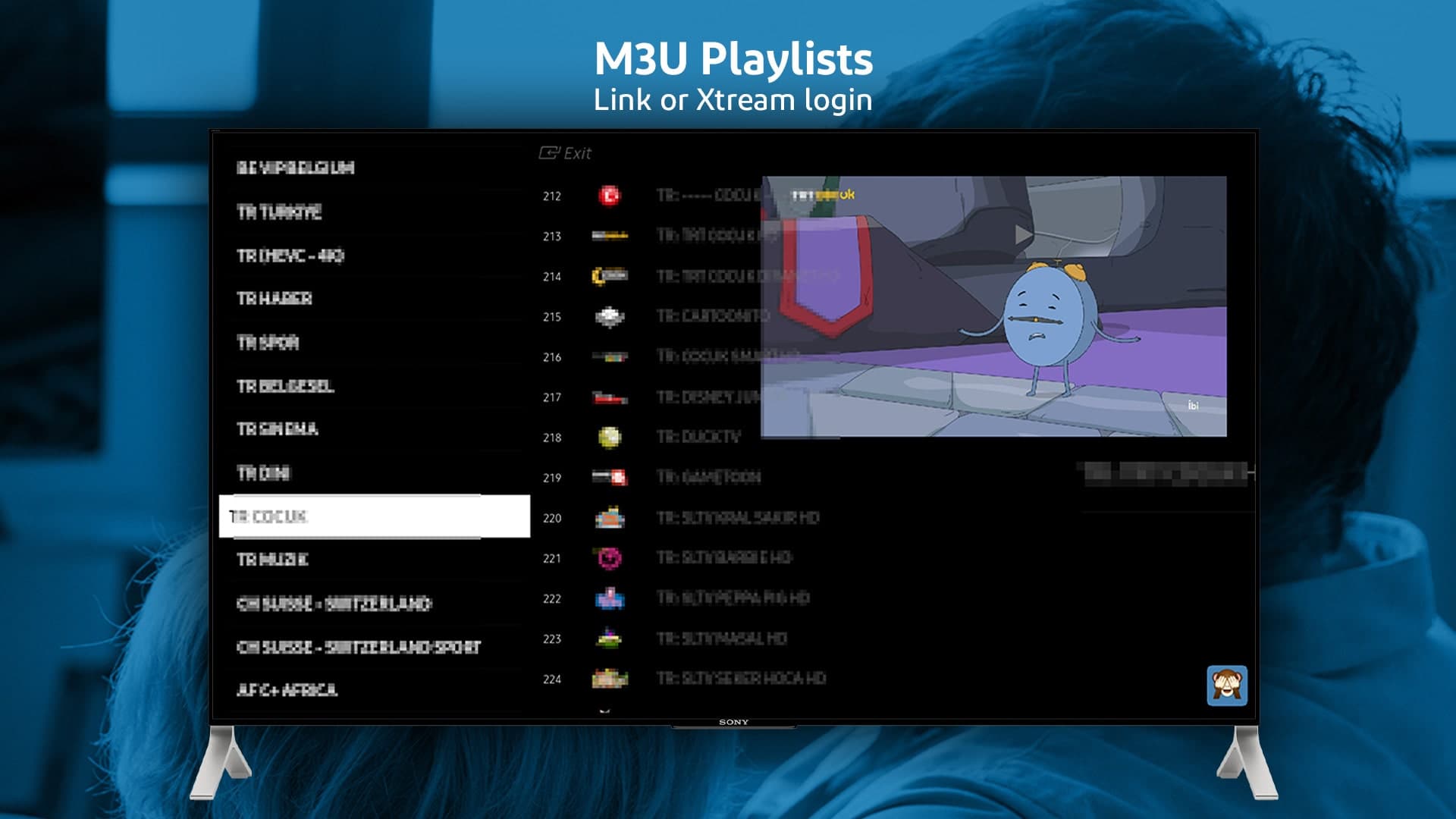 Playlists M3U y Xtream